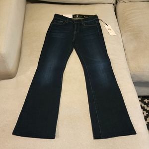 7 For All Mankind Size 24 Bootcut Dark Wash